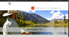 Desktop Screenshot of missoulianangler.com